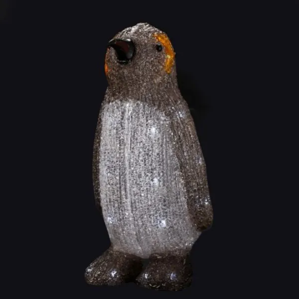 Badaboum Pingouin Lumineux Solaire 30 Led Blanc Online