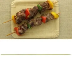 Outlet Pique Ap Ritif Bois Naturel 30Cm X 40 Pi Ces Theme Eco-Responsable