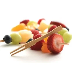 New Pique Frite Bois Original X 50 Pi Ces Theme Eco-Responsable