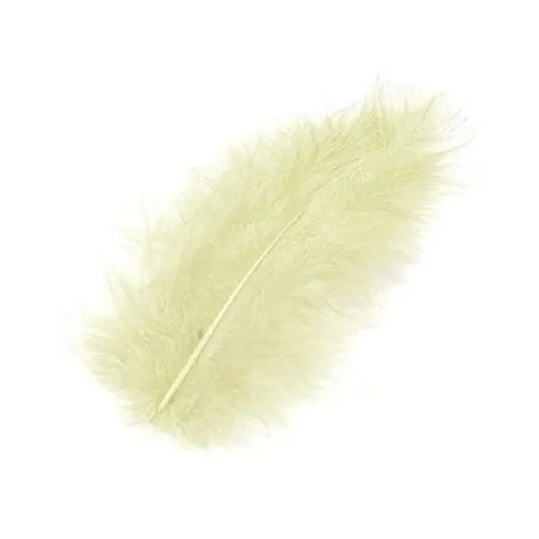 Badaboum Plume De D Coration Ecru X 20 Pi Ces
