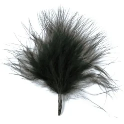 Badaboum Plume De D Coration Noir 13 Cm X 20 Pi Ces