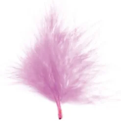 Badaboum Plume De D Coration Rose 7Cm X 20 Pi Ces