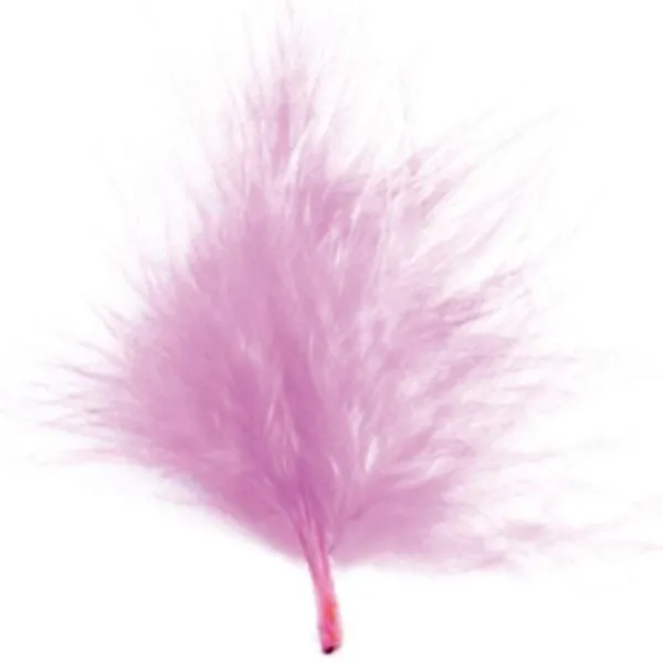 Badaboum Plume De D Coration Rose 7Cm X 20 Pi Ces