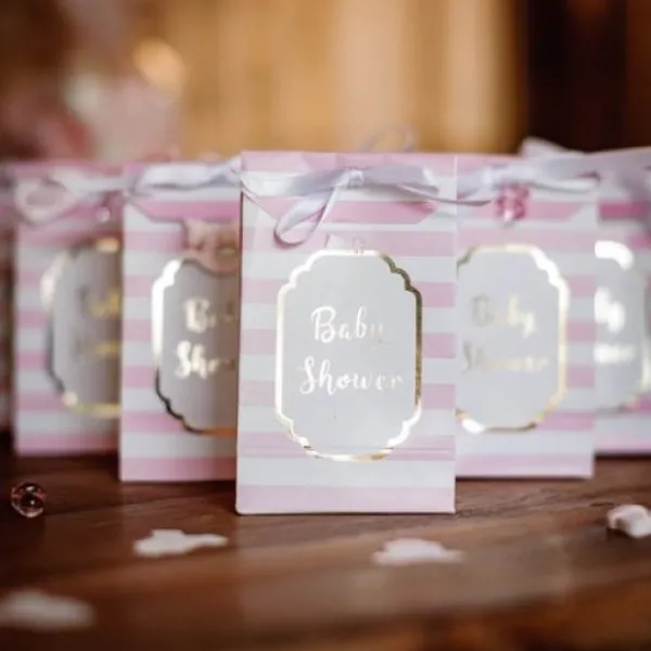 Hot Pochette Cadeau Baby Shower Fille X 10 Pi Ces Theme D Co Baby Shower