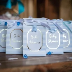 Online Pochette Cadeau Baby Shower Gar On X 10 Pi Ces Theme D Co Baby Shower