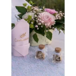 Sale Pot Encrier Communion En Verre Transparent Theme Bapteme