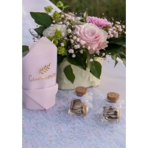 Sale Pot Encrier Communion En Verre Transparent Theme Bapteme