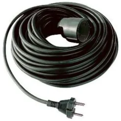 Badaboum Rallonge Lectrique Noir 10 M Tres Pour Extérieur Ip44