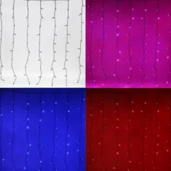 Badaboum Rideau Lumineux 100 LeDécouleurs Changeantes