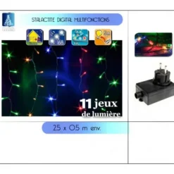 Badaboum Rideau Lumineux Digital 168 Led Sale