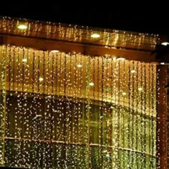 Badaboum Rideau Lumineux Noel 240 Led Blanc Chaud Best