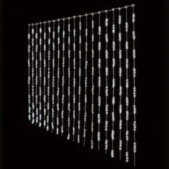 Badaboum Rideau Lumineux Noel 240 Led Blanc Froid Best