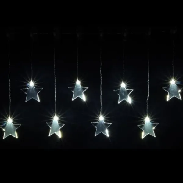 Badaboum Rideau Lumineux Noel 8 Tomb Es Motif Toile Outlet