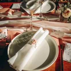 Badaboum Rond De Serviette Vegetal Peony X 10 Pi Ces Online