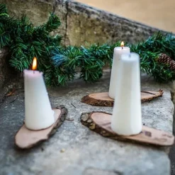 Badaboum Rondin De Bois Ovales 20 Cm X 4 Pi Ces Online