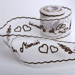 Badaboum Rouleau De Tulle Floqu Vive Les Mari S Chocolat