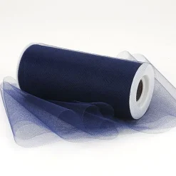 Badaboum Rouleau De Tulle Souple 15Cm Bleu Marine X 9 M Tres Clearance