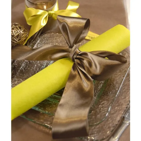 Hot Ruban Bapt Me Rose En Satin Large 50 Mm X 25 M Tres Theme Bapteme