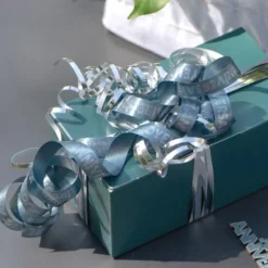 Hot Ruban Bolduc Joyeux Anniversaire Bleu Canard 10Mm X 25 M Tres Theme Joyeux Anniversaire