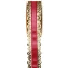 Sale Ruban Charlotte Dentelle Rouge 50Mm X 20 M Tres Theme Dentelle