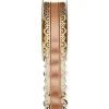 Sale Ruban Charlotte Dentelle Saumon 50Mm X 20 M Tres Theme Dentelle