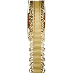 Online Ruban Charlotte Dentelle Jaune 50Mm X 20 M Tres Theme Dentelle