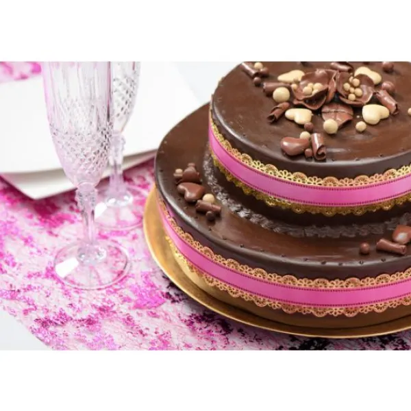 Online Ruban Charlotte Dentelle Jaune 50Mm X 20 M Tres Theme Dentelle