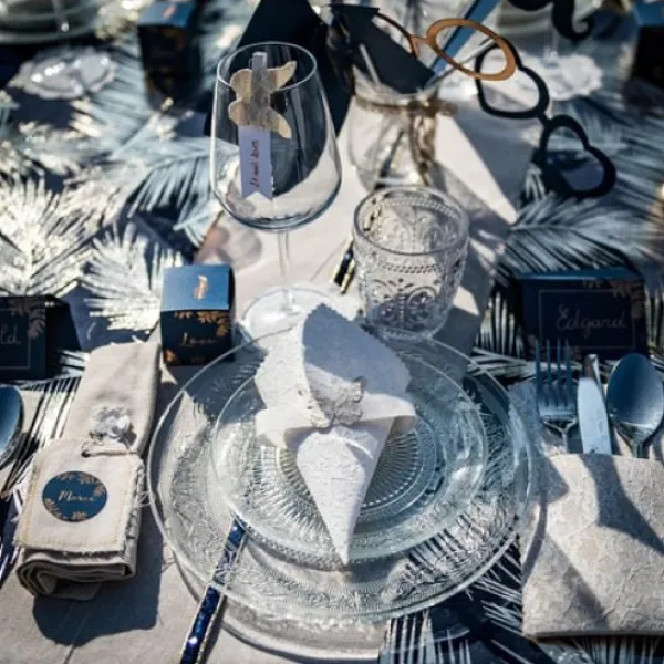 Badaboum Ruban De Decoration En Lin 10Cm X 10 M Tres