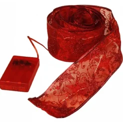 Badaboum Ruban De Noel A Pile 24 Led Discount