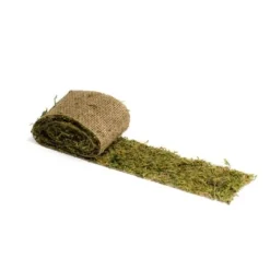 Outlet Ruban De Table Mousse Sur Jute 10Cm Theme Jute