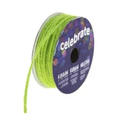 Sale Ruban En Bobine Jute Vert Anis 2Mm X 8M Theme Jute