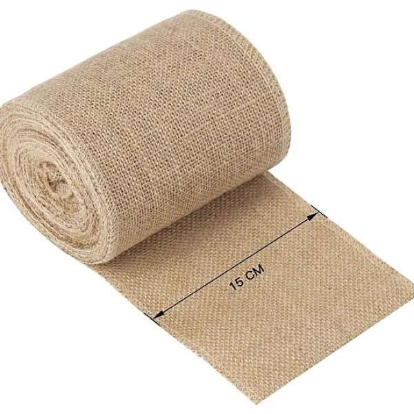 Badaboum Ruban Large En Jute Naturelle 15Cm X 20 M Tres Clearance