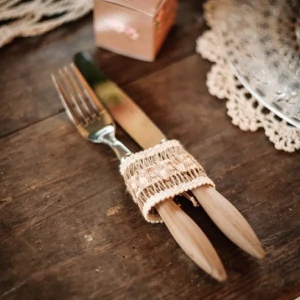 Best Ruban Mariage Calcutta Ajour Jute Naturelle Et Ivoire Theme Jute