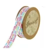 Clearance Ruban Satin Happy Birthday Multicolore 15Mm X 5M Theme Joyeux Anniversaire