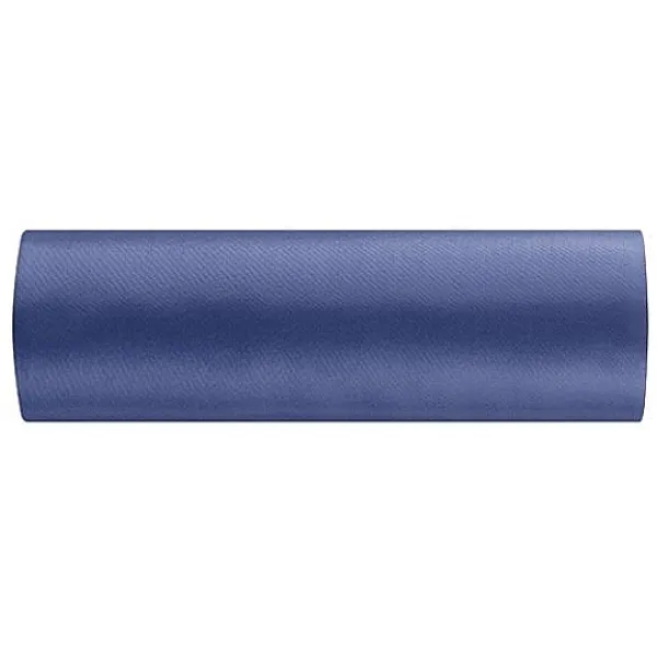 Badaboum Ruban Satin Large Bleu Marine 16Cm X 9 M Tres Discount