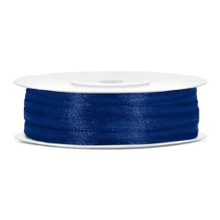 Badaboum Ruban Satin 3Mm Bleu Marine X 50 M Tres Discount