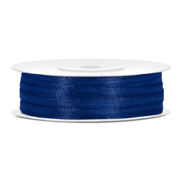 Badaboum Ruban Satin 3Mm Bleu Marine X 50 M Tres Discount