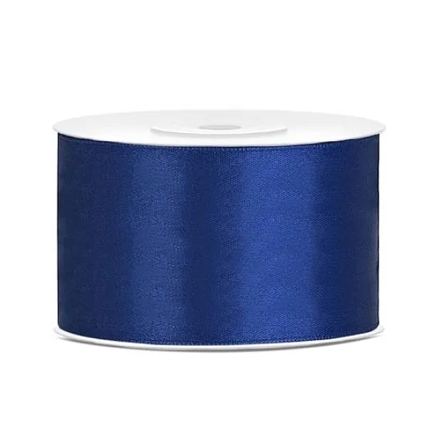 Badaboum Ruban Satin 38Mm Bleu Marine X 25 M Tres