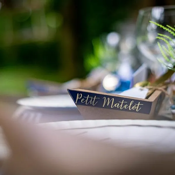 Badaboum Ruban Satin Petit Matelot Satin Bleu Marine Hot