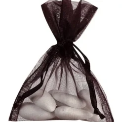 Badaboum Sac Drag Es En Organza Noir X 10 Pi Ces