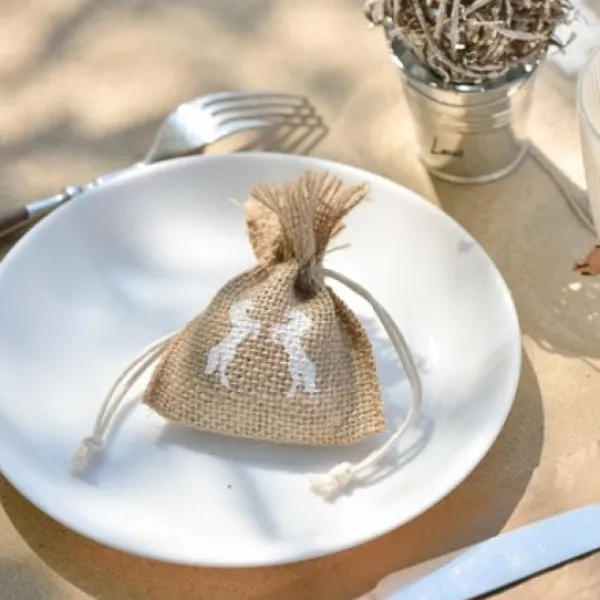 Best Sac Drag Es Theme Cheval Avec Jute X 4 Pi Ces Theme Jute