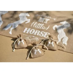 Best Sac Drag Es Theme Cheval Avec Jute X 4 Pi Ces Theme Jute