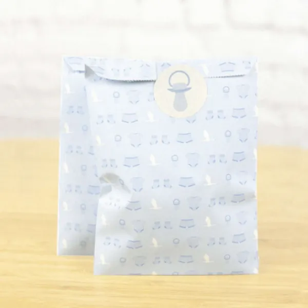 Online Sachet Papier Baby Boy X25Pcs Theme D Co Baby Shower