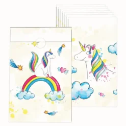 Online Sachet Papier Licornes X8Pcs Theme Licorne