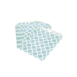 New Sachet Papier R Tro Bleu Pastel X25Pcs Theme Deco Pastel
