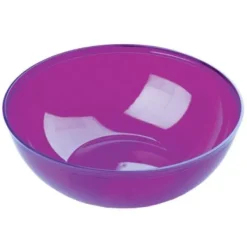 Clearance Saladier Plastique R Utilisable Violet 27 Cm Theme Eco-Responsable
