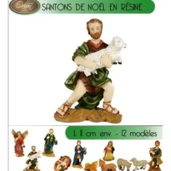 Badaboum Santon De Noel Pas Cher Assortis 11Cm Hot