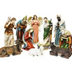 Badaboum Santons De Noel G Ant 61Cm X 11 Pi Ces Discount