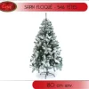 Badaboum Sapin Artificiel Luxe Floqu Vert Neige180Cm Hot