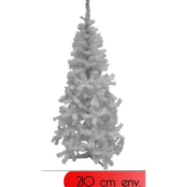 Badaboum Sapin De Noel Artificiel Argent Iris 210Cm